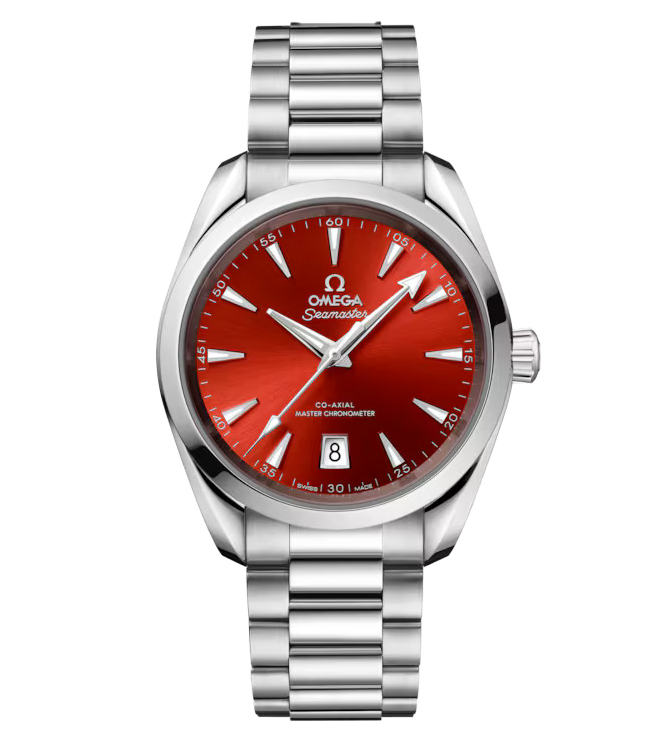 OMEGA Seamaster Aqua Terra Shades 38mm Watch with Terracotta Dial