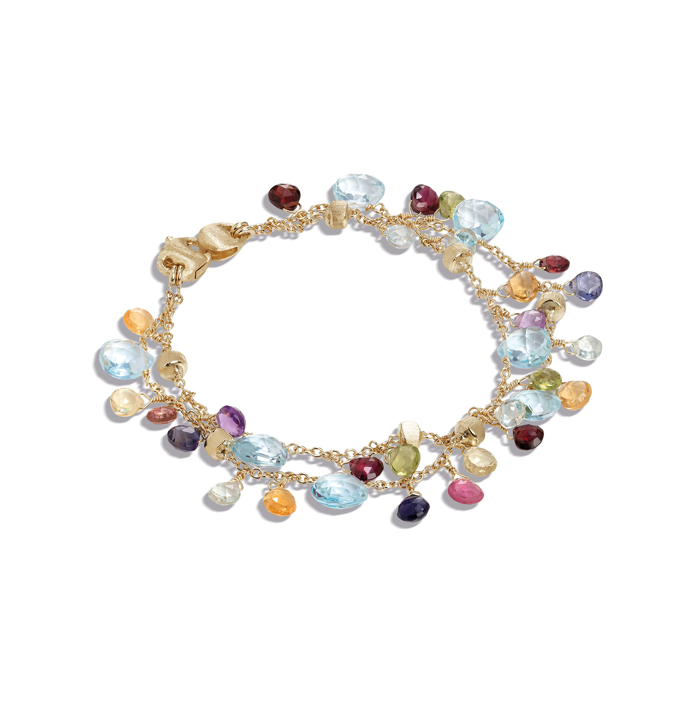 Marco Bicego Multicolor Gemstones 2 Strand Bracelet | Fink's