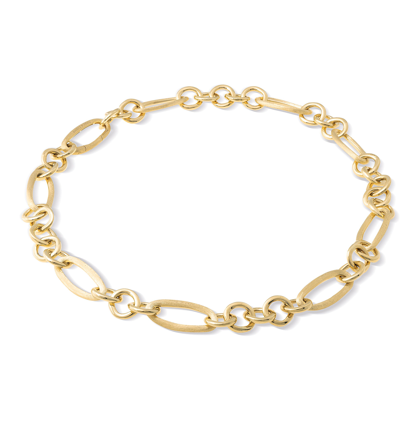 Marco Bicego Jaipur Yellow Gold Mixed Link Necklace