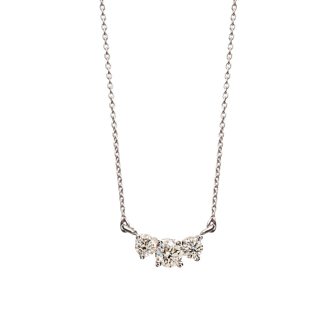 Sabel Collection White Gold Diamond Necklace