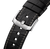 Clasp of TAG Heuer Autavia Flyback Chronometer Watch with Black Leather Strap