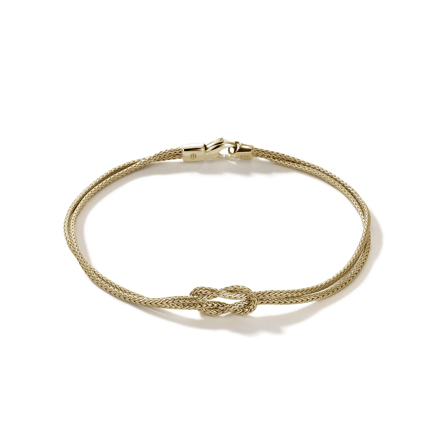John Hardy Classic Chain Yellow Gold Love Knot Bracelet
