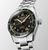 Longines Spirit Zulu Time 39mm Watch with Green Bezel and Anthracite dial