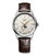 Longines Flagship Heritage 38.50mm Watch with Silver Dial and Leather Strap