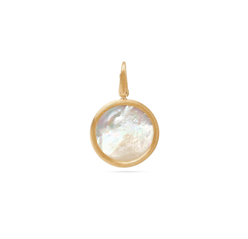 Marco Bicego Jaipur Yellow Gold Large Mother of Pearl Pendant