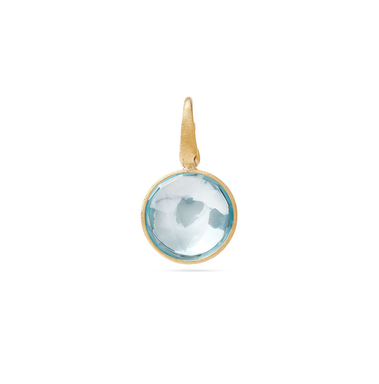 Marco Bicego Jaipur Yellow Gold Blue Topaz Pendant