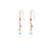Marco Bicego Paradise Yellow Gold Mixed Gemstone Earrings with Diamonds