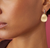 Marco Bicego Lunaria Mixed Metals Petal Drop Diamond Earrings