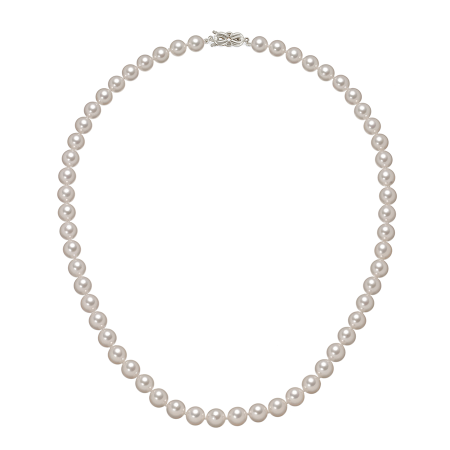 Sabel Collection 14K White Gold Pearl Strand, 16