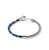 John Hardy Heishi Sterling Silver Chain Bracelet with Lapis Lazuli Beads