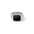 John Hardy Sterling Silver Signet Ring with Black Onyx