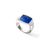 John Hardy Sterling Silver Lapis Lazuli Signet Ring