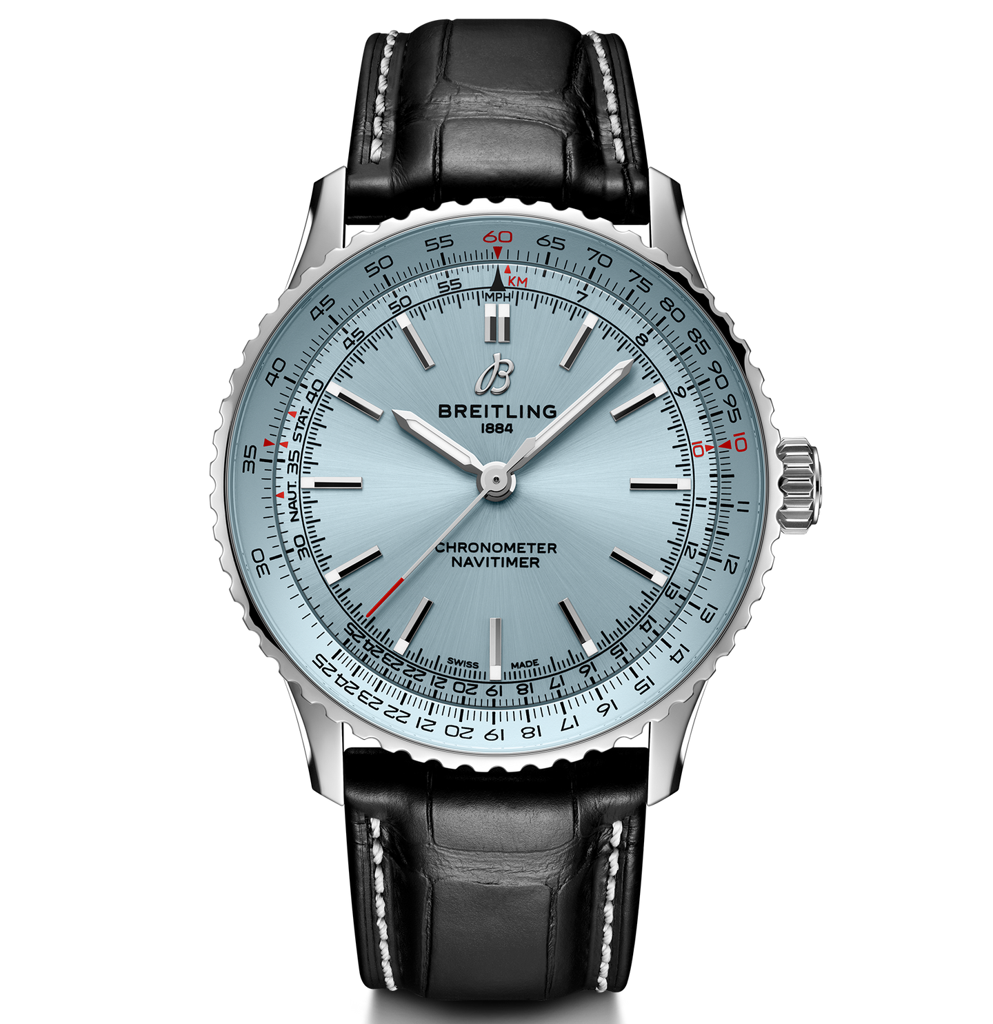 Breitling Navitimer Automatic 41 Watch with Ice Blue Dial
