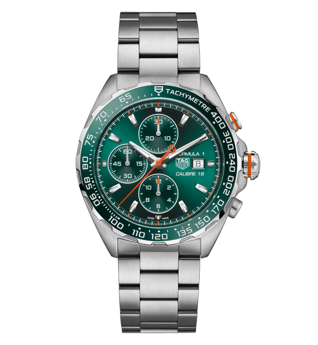 TAG Heuer Formula 1 Chronograph Watch with Stainless Steel Bracelet