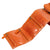 WOLF Maria Zip Jewelry Cube in Tangerine