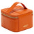 WOLF Maria Zip Jewelry Cube in Tangerine