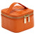 WOLF Maria Zip Jewelry Cube in Tangerine