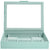 WOLF Sophia Jewelry Box with Window in Jade