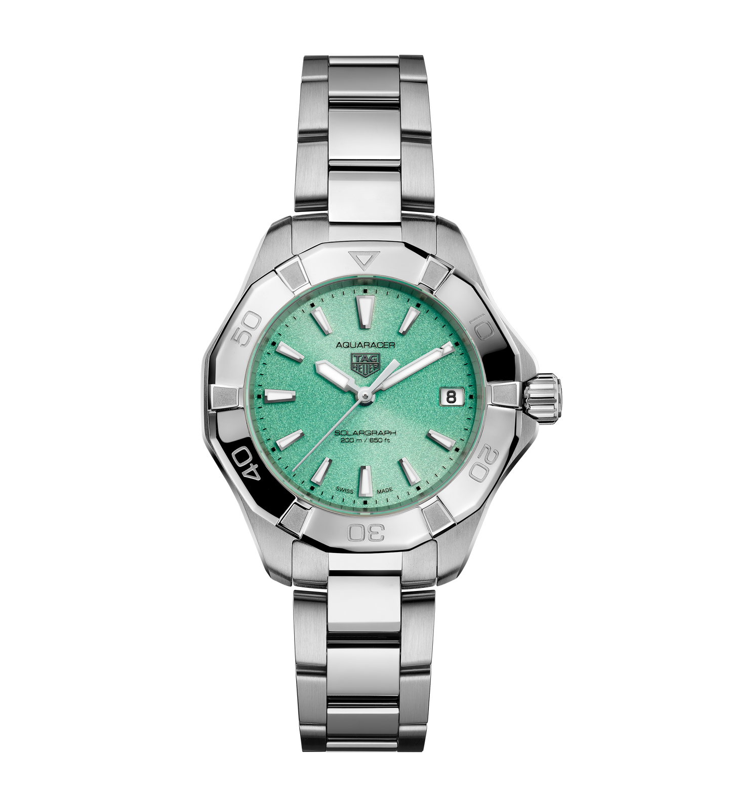 Aquaracer green dial discount