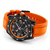 Breitling Endurance Pro 44mm Men&#39;s Watch with Orange Rubber Strap