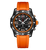 Breitling Endurance Pro 44 Watch with Orange Rubber Strap