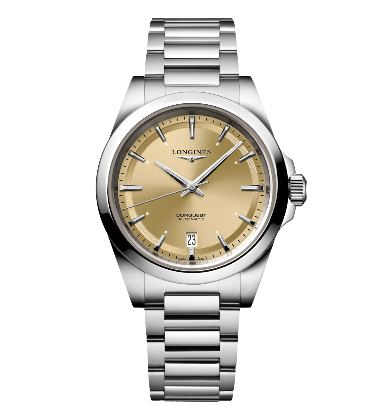 LONGINES Conquest Titanium and Goldロンジン Longines Conquest Titanium and Gold VHP (Very High Precision