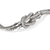 John Hardy Love Knot Sterling Silver Diamond Bracelet