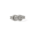 John Hardy Love Knot Sterling Silver Diamond Ring