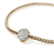 John Hardy Essentials Yellow Gold Pavé Diamond Bracelet