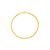 Sabel Collection Yellow Gold Rope Chain Bracelet

