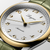 Longines Master 40mm Watch with Green Leather Strap