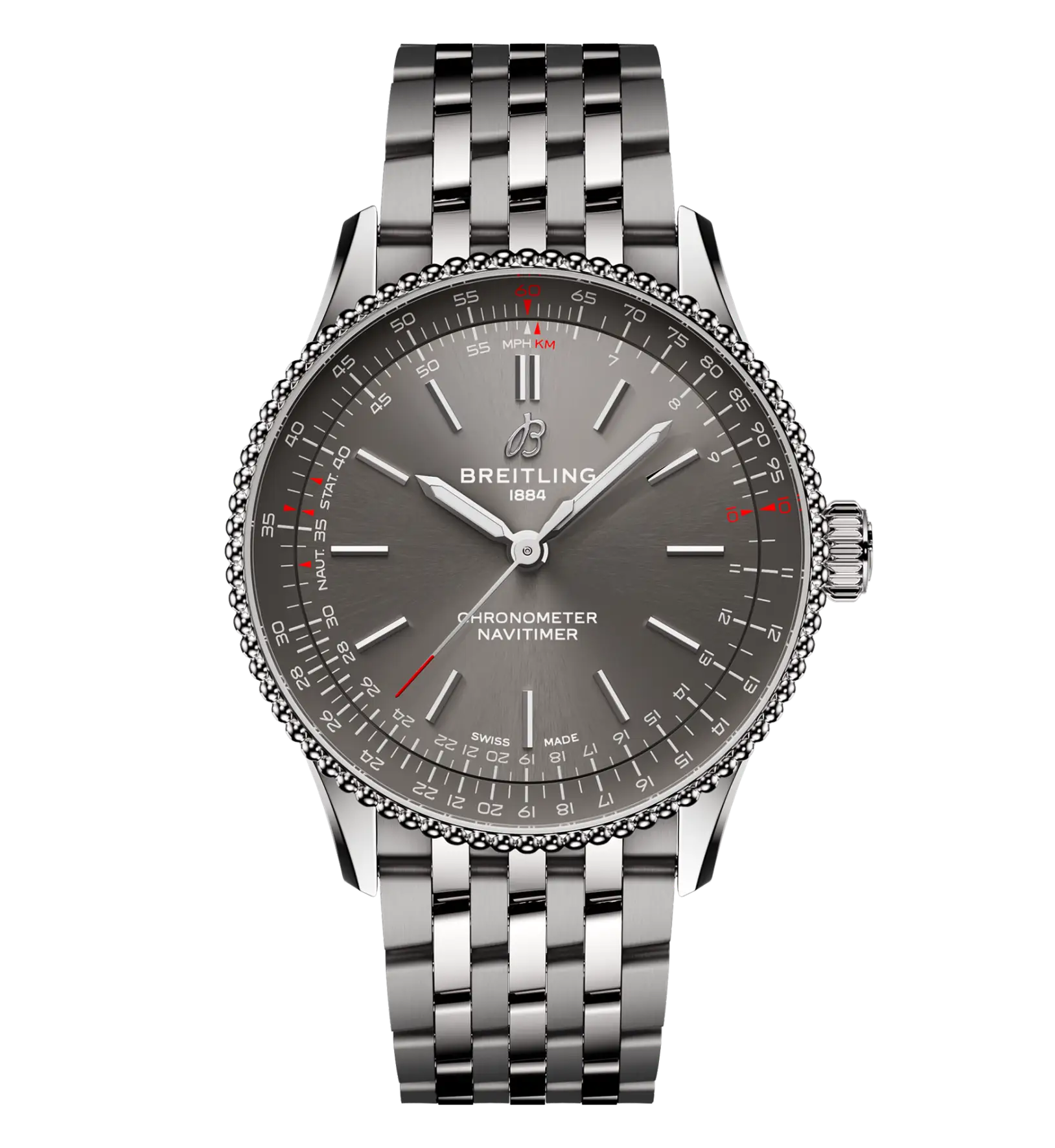 Breitling Navitimer 36 Watch Stainless Steel Bracelet | Fink's
