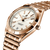 Breitling Chronomat Automatic 36 Watch with White Dial in 18K Red Gold