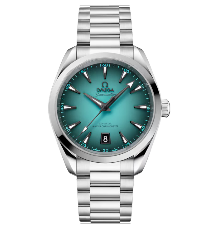 OMEGA Seamaster Aqua Terra 150m, 38mm with Turquoise Dial