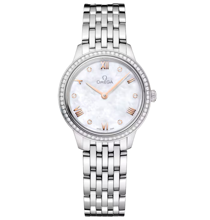 OMEGA De Ville Prestige, 27.50mm with Stainless Steel Bracelet