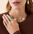 Marco Bicego Lunaria Yellow Gold Turquoise Ring