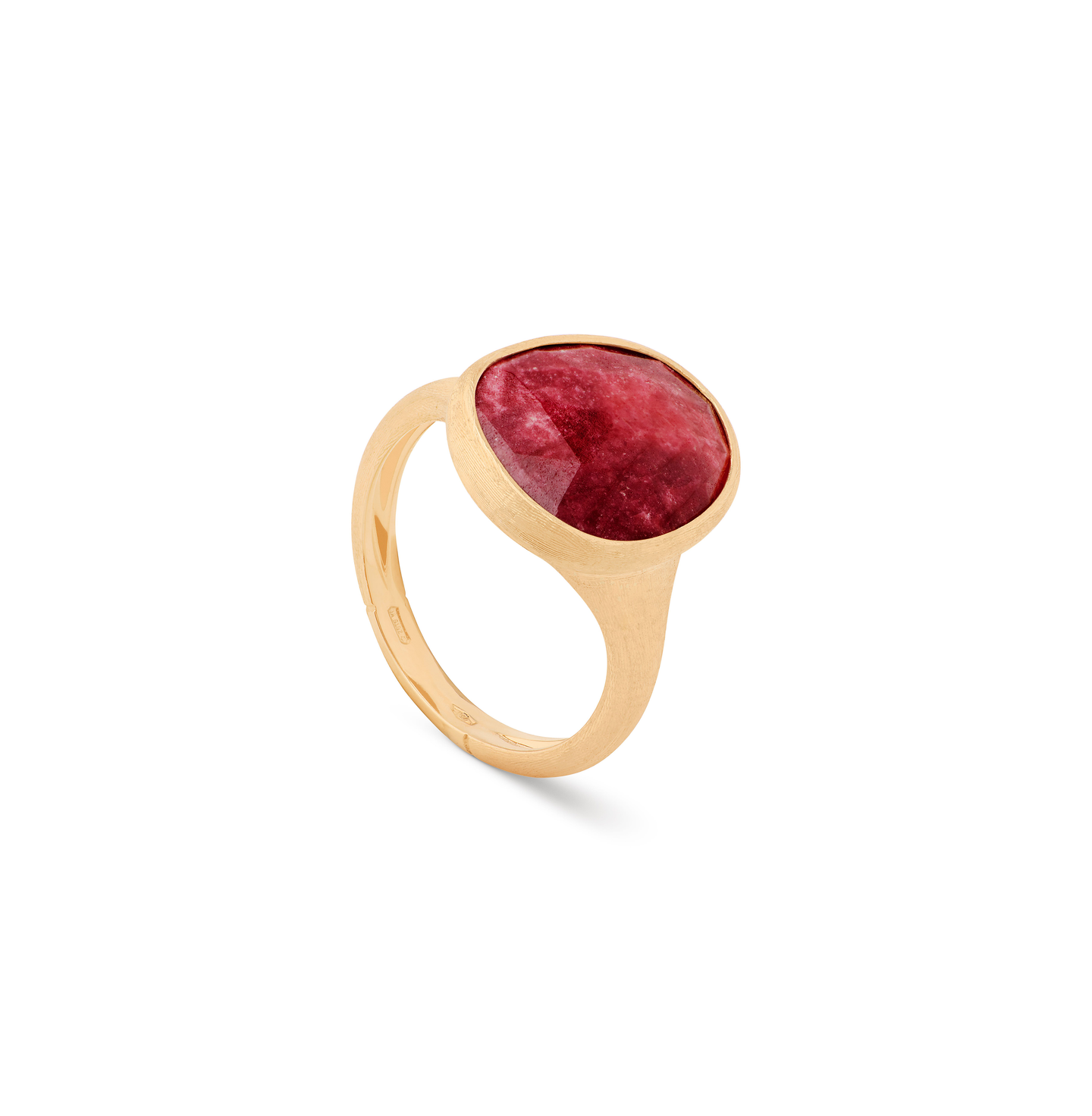 Marco Bicego Lunaria Yellow Gold Thulite Ring