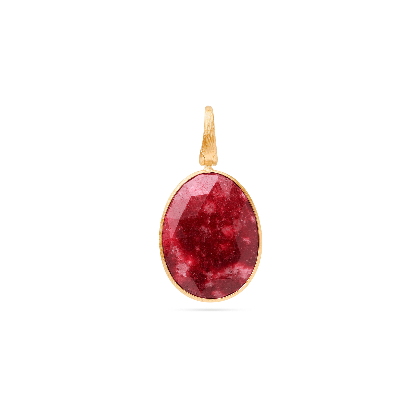 Marco Bicego Lunaria Yellow Gold Thulite Pendant