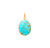 Marco Bicego Lunaria Yellow Gold Turquoise Pendant