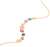 Marco Bicego Lunaria Lightweight Tourmaline Necklace set in yellow gold