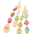 Marco Bicego Lunaria Multi-Strand Tourmaline Gemstone Earrings with Diamonds