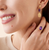Marco Bicego Siviglia Yellow Gold Amethyst Ring with Diamond Pavé Shank