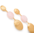 Marco Bicego Siviglia Yellow Gold Bead and Pink Opal Dangle Earrings