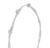 Marco Bicego Marrakech White Gold Twisted Coil Stacking Bangle with Diamonds