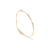 Marco Bicego Marrakech Mixed Metals Twisted Coil Bangle with Diamonds