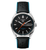 TAG Heuer Carrera Day-Date Watch with Black Leather Strap