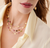 Marco Bicego Lunaria Yellow Gold Three-Strand Tourmaline Necklace