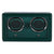 WOLF Cub Double Watch Winder with Cover in Green
