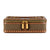 WOLF Ida Travel Zip Jewelry Case in Khaki