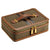 WOLF Ida Travel Zip Jewelry Case in Khaki